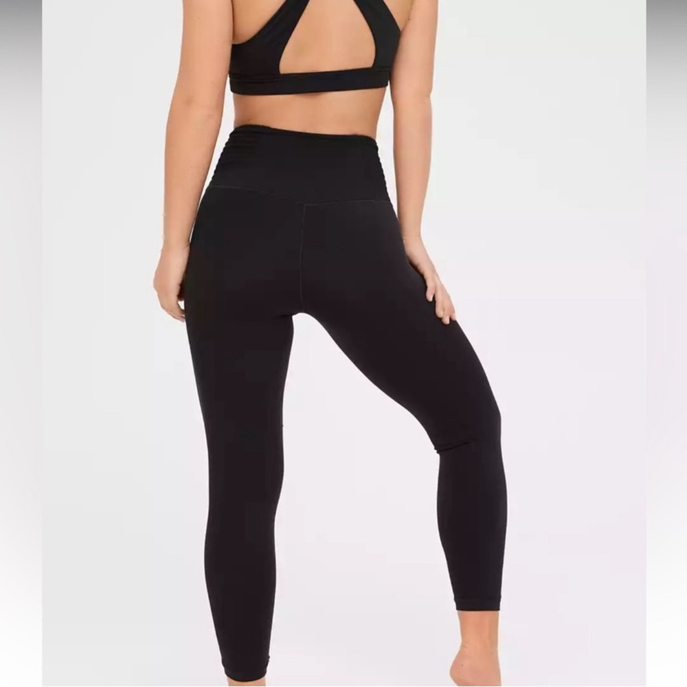 NWT Aerie Offline Real Me 7/8 Ruched Sides Leggings